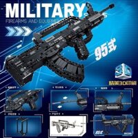 Tương thích với Lego súng gà có thể bắn súng 98K khối xây súng trường cậu bé Tặng mô hình lắp ráp