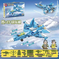 Tương thích với Lego Trẻ Em Máy Bay Quy Mô Lớn Lắp Ráp Đồ Chơi Bé Trai Quân Sự J-31 Máy Bay Tiêm Kích Khối Xây Dựng Mô Hình