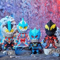 Tương thích với Lego Ultraman Galaxy Torekia Hạt Nhỏ Siêu Nhân Lắp Ráp Khối Xây Dựng Trẻ Em Lắp Ráp Đồ Chơi Quà Tặng