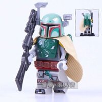 Tương thích với Lego Minifigures Star Wars Reloaded Manroda Khối xây dựng Bob Fit Witzla Chèn Đồ trang trí đồ chơi
