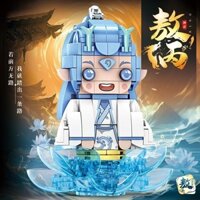 Tương thích với Lego Minifigures Đồ chơi trẻ em Khối xây dựng lắp ráp Xếp hình Mô hình Aobing Nezha Khối xây dựng Nhân vật Quà tặng Bé trai F3.25