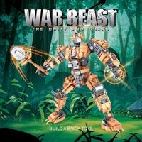 Tương thích với Lego
Cơ khí động vật hai biến hình
Robot Báo Vàng
Lắp ráp đồ chơi khối xây dựng