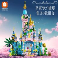 Tương thích với Lego
Lâu đài giả tưởng hoàng gia
Đồ chơi xây dựng giáo dục 8 trong 1 dành cho trẻ em