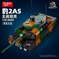 Tương thích với Lego
Mô hình xe tăng chiến đấu chủ lực hạng nhẹ Leopard 2A5
đồ chơi lắp ráp cho trẻ em trai