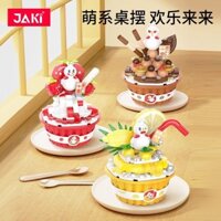 Tương thích với Lego
Thành phố băng Mixue
Bánh kem
bộ đồ chơi lắp ghép