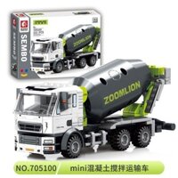 Tương thích với máy xúc, xe tải, cần cẩu, máy ủi LEGO, đồ chơi mô hình giáo dục lắp ráp cho bé trai
