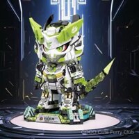 Tương thích với mô hình lắp ráp rắn cơ khí Lego, đồ chơi mô hình zodiak năm, khối xây dựng phong cách Trung Quốc, trang trí quà tặng năm mới lễ hội mùa xuân