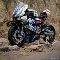 Tương thích với mô tô Lego BMW M1000RR khó mô hình đồ chơi lắp ráp khổng lồ Ducati mô hình cậu bé
