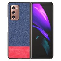 Tương thích với ốp lưng điện thoại SAMSUNG Galaxy Z Fold2 Flip 3, vỏ bọc toàn bộ bằng vải canvas