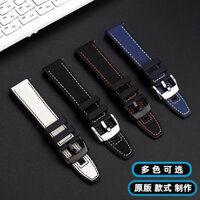 Tương thích với phụ kiện dây đeo đồng hồ Silicon Nylon M038.431 Series M005, Mido coxman, 22mm