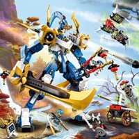 Tương thích với sản phẩm mới của LEGO Ninjago Quà tặng đồ chơi xây dựng cậu bé mecha Titan của Brick Jay