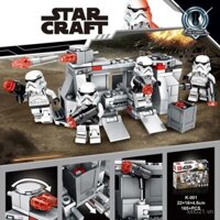 Tương thích với Star Wars Storm Lực lượng Hoàng gia Máy bay vận tải 75078 Lắp ráp khối nhỏ đồ chơi giáo dục HHJM