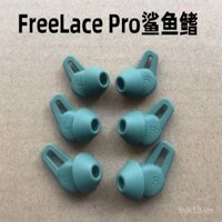 Tương thích với tai nghe Huawei Freelace Pro, nắp tai, miếng đệm tai, miếng đệm silicone hình cá mập, phụ kiện treo
