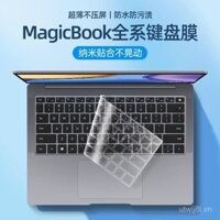 Tương thích với vỏ bàn phím Honor MagicBook X14 Pro, bảo vệ máy tính mẫu 2024, X15 trong suốt, Pro16 chống bụi, màng bảo vệ silicone siêu mỏng V14 X16 16inch
