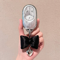 Tương thích với Vỏ Chìa Khóa Weilai ES6 Lông Bạc Đặc Biệt ET5T/EC6 Xe ES8/ET7/TPU Vỏ Đầy Đủ