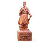 Tượng Trần Hưng Đạo, Tượng Hưng Đạo Đại Vương Trần Quốc Tuấn - Tượng Trần Quốc Tuấn Bằng Gỗ Cao 20cm
