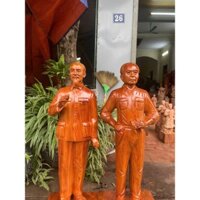 tượng trần quốc tuấn, bác hồ, bác giáp bằng gỗ hương đá  KT 40,50,60,70,80cm hàng đẹp