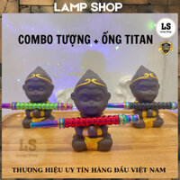 Tượng Trang Trí Hình Tề Thiên Đại Thánh ( Ngộ Không )  , Dáng Ngồi Thiền . Trang Trí Nhà , Decor , Decor Phòng