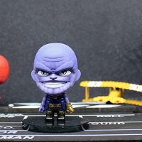 Tượng trang trí mô hình, xe ô tô hình siêu anh hùng - Thanos