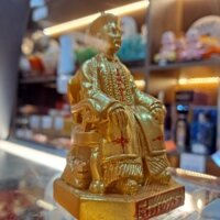 Tượng trang trí Nhị Ca Phong Chiều Cao 8 cm chế tác thủ công