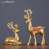 Tượng trang trí phòng khách, decor tủ phòng khách kệ tivi tủ rượu quà tân gia-JiuGui106