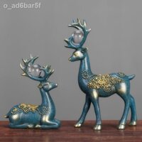 Tượng trang trí phòng khách, decor tủ phòng khách kệ tivi tủ rượu quà tân gia-JiuGui79