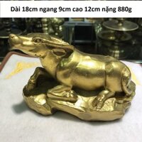 Tượng trâu nằm bằng đồng MS305