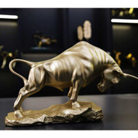 Tượng trâu vàng Phố Wall, Trang Trí Bàn Làm Việc Kích Thước - 36DECOR