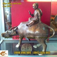 Tượng trẻ cưỡi trâu đọc sách, mục đồng chăn trâu
