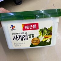 Tương Trộn Ăn Liền Chấm Thịt Nướng CJ Hàn Quốc Hộp 3KG / CJ) 사계절쌈장 3KG
