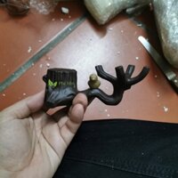 Tượng tử sa Nhất điểu độc xướng (đồ chơi bàn trà) Hà Nội hàng loại một