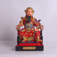 Tượng Vua Của Tota Li Jing12Inch Nhựa Li Tianwang Tượng Phật Li Marshal Trang Trí Thờ Cúng Tại Nhà Vishamen