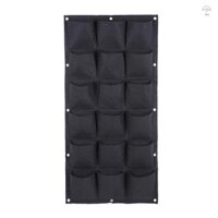Tường Xanh 18 Túi Trồng Túi Túi Dọc Treo Tường Vườn Ban Công Cây Trồng Túi Làm Vườn Phụ Kiện