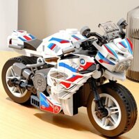 Tươthích Lamborghini Mô hình xe hơi cho bé trai xe thể thao câu đố Bugatti đua xe khối xây dựđồ chơi HWKF