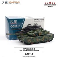 Tuoyi 1: 64 Quân Sự 99A Loại Chính Chiến Đấu Xe Tăng Mô Hình Hợp Kim Theo Dõi Kỹ Thuật Số Ngụy Trang Giáp Xe Trang Trí