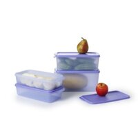Tupperware-Bộ hộp trữ mát thế hệ II Stak N Stor 4 hộp