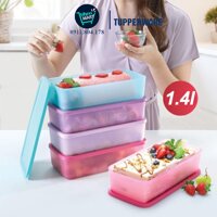 [Tupperware Chính Hãng] Bộ 4 Hộp Bảo Quản Thực Phẩm Pak N Stor 1.4l