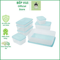 TUPPERWARE_Bộ 07 hộp trữ đông Tupperware Freezermate Essential nhựa nguyên sinh