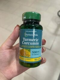 Turmeric Curcumin Puritan's Pride 500mg - 90 viên