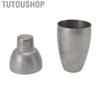 Tutoushop Boston Cocktail Shaker 304 Stainless Steel Bartending Mixer Bar Wine Cup for Bartender American Carved