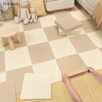 [Tutuout] 10 Thảm chắp vá 30 * 30CM Thảm trải sàn phòng khách Thảm trải sàn tự dính Sàn phòng ngủ trẻ em Thảm chống trượt Thảm tập bò cho bé VN