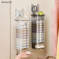 [Tutuout] Hộp Bảo Quản Treo Tường Chống Bụi Dung Tích Lớn Trong Suốt Tất Sắp Xếp Tiện Lợi Hút Tủ Quần Áo Tổ Chức VN