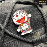 [Tùy chỉnh] Huy chương đạo đức Jingle Cat Men Doremon Metal ❥ ❈ Miếng dán Velcro / Huy hiệu / băng tay / Biểu tượng trang trí cho áo khoác Jeans Mũ ba lô