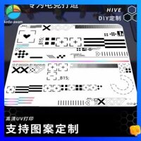 Tùy Chỉnh Quang Điện Chuột Miếng Lót Trò Chơi Chơi Chơi Game Văn Phòng Miếng Lót Chuột Kích Thước Nhỏ Mịn Kính Cường Lực Bàn Pad