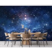 Tùy Chỉnh Vũ Trụ Tuyệt Vời Galaxy Bầu Trời Đầy Sao Bức Tranh Tường Giấy Dán Tường Cho Phòng Khách Sofa Nền Phòng Ăn Phòng Ngủ Trang Trí Giấy Dán Tường
