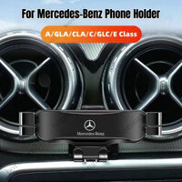 [Tùy chọn màu Te] Giá đỡ điện thoại Mercedes - Benz A, GLA, CLA, C, GLC, E Class có Logo Giá đỡ điện thoại di động gắn trên ô tô phù hợp tùy chỉnh