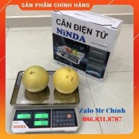 tuy994 [ SIÊU GIẢM GIÁ ] CÂN ĐIỆN TỬ TÍNH TIỀN NINDA SN968 NHẬT BẢN 30Kg/5gam. Màn hình hiển thị 2 mặt [ SẴN HÀNG ]