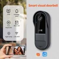 Tuya Chuông Cửa Có Camera Không Dây Gói Chuông Cửa Video WIFI HD Điện Thoại Ngoài Trời Chuông Cửa Camera An Ninh Video Liên Lạc IR