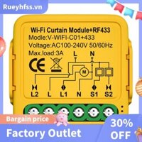 Tuya Smart WiFi RF433 Công tắc rèm Điều khiển mô-đun cho con lăn điện Shutter Blind Motor Hoạt động với Alexa