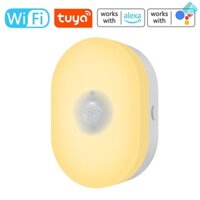 Tuya WiFi Thông Minh Cảm Ứng Cơ Thể Con Người Đèn Ngủ Nhỏ Đa Tai Làm Mờ Đèn Ngủ Hộ Gia Đình Điều Khiển Mobilepohone Đèn Phòng Ngủ Nhiều Màu Sắc Tương Thích Với Amaz kipo2.28